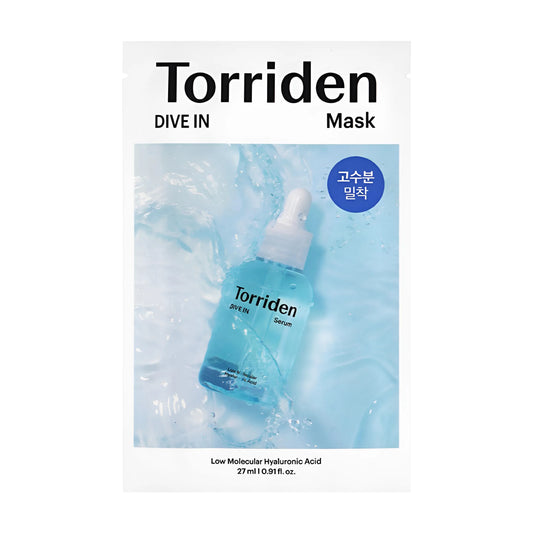 Torriden Dive-In Low Molecule Hyaluronic Acid Mask Sheet (10ea)