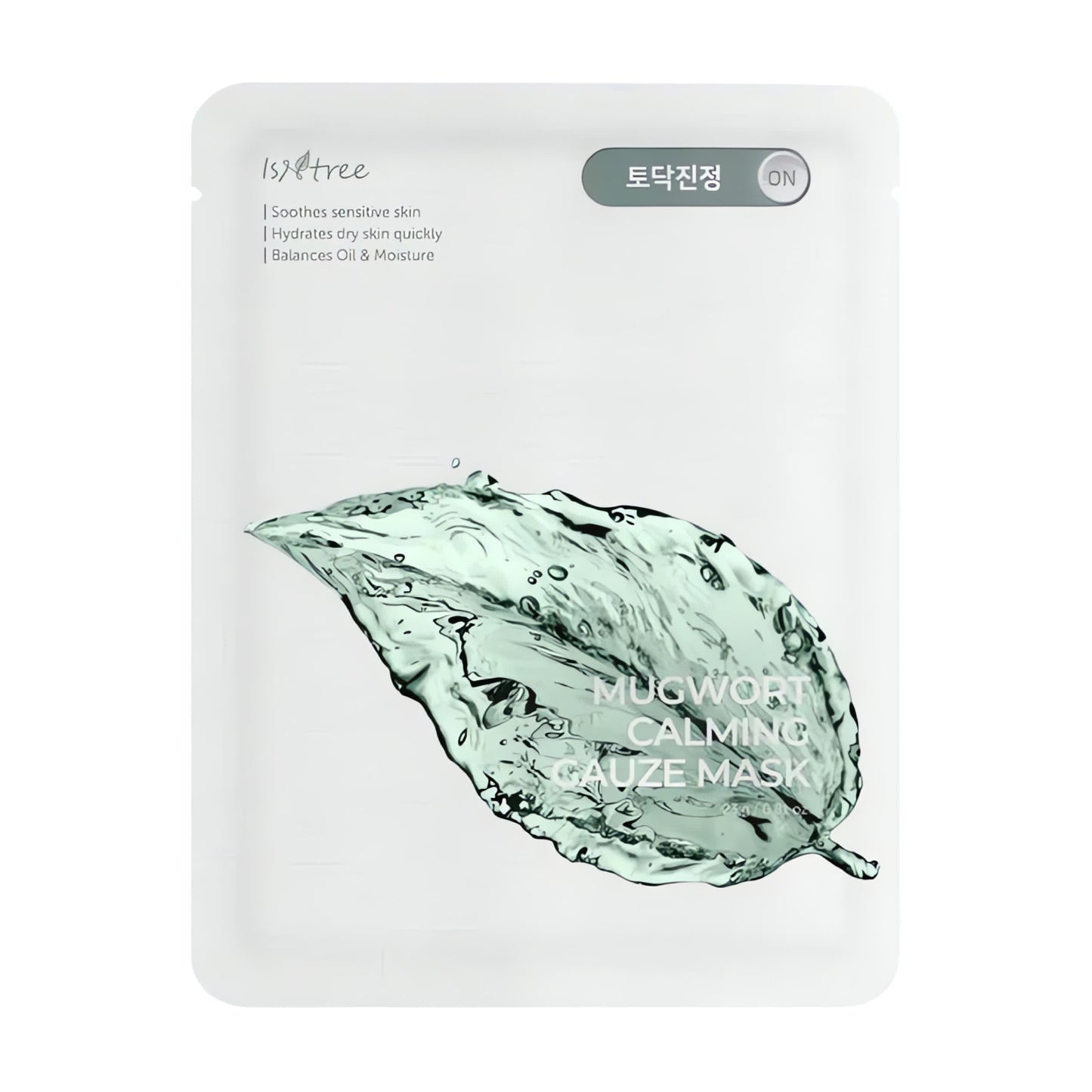 Isntree Mugwort Calming Gauze Mask (23g X 10ea)