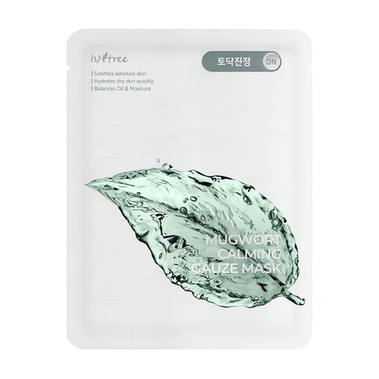 Isntree Mugwort Calming Gauze Mask (23g X 10ea)